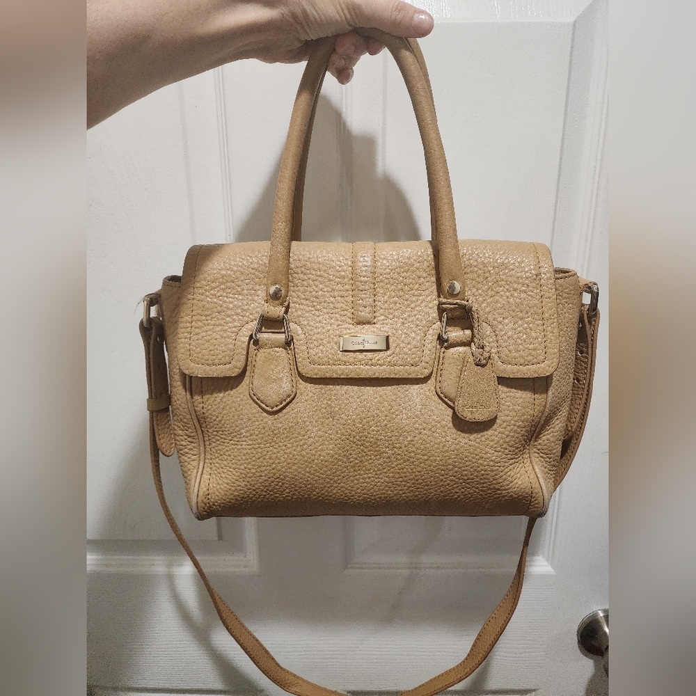 Cole Haan Camel Leather Satchel